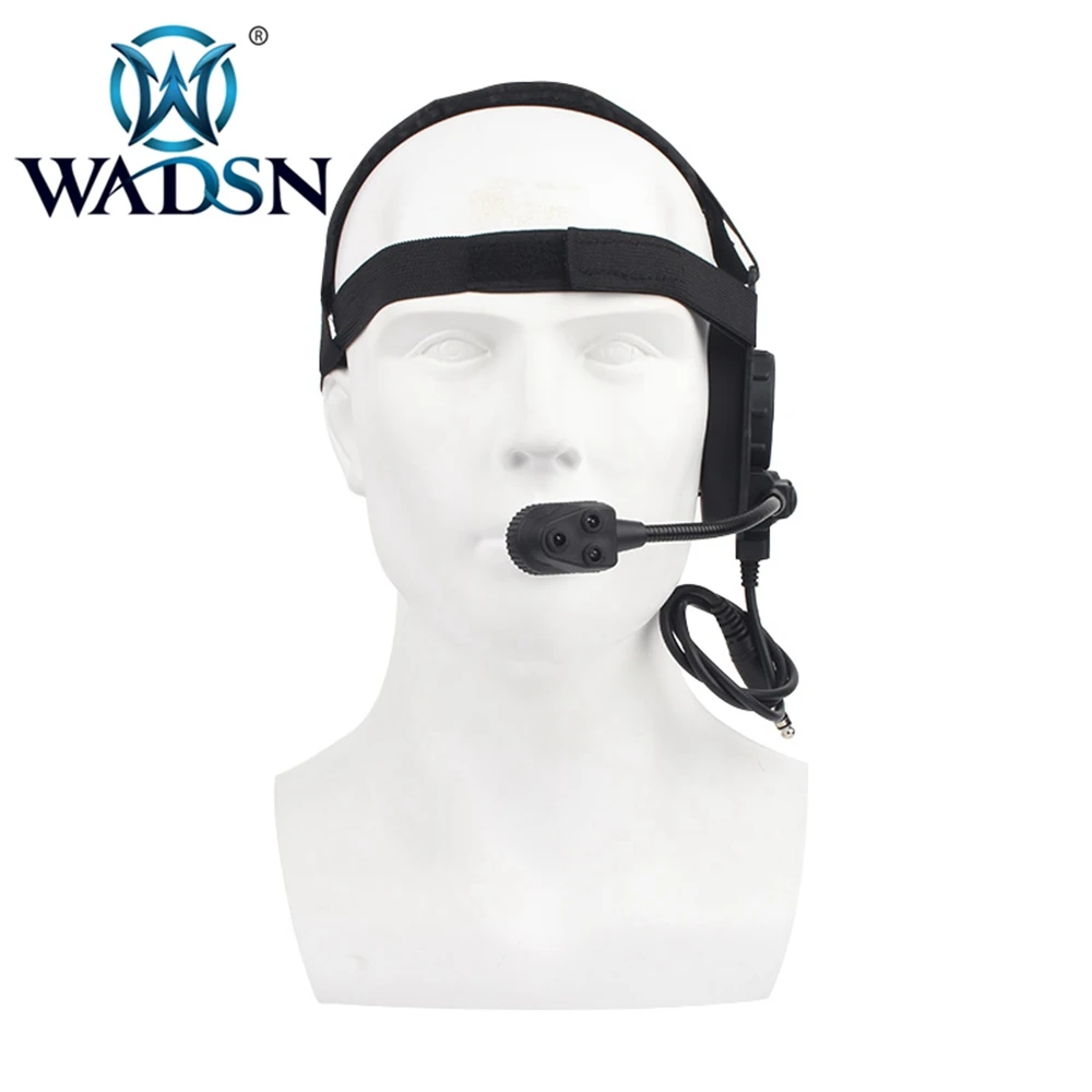 WADSN-auriculares tácticos BOWMAN III EVO III CS Wargame, auriculares para entrenamiento de caza, Walkie Talkie, comunicación con casco - imagen 2