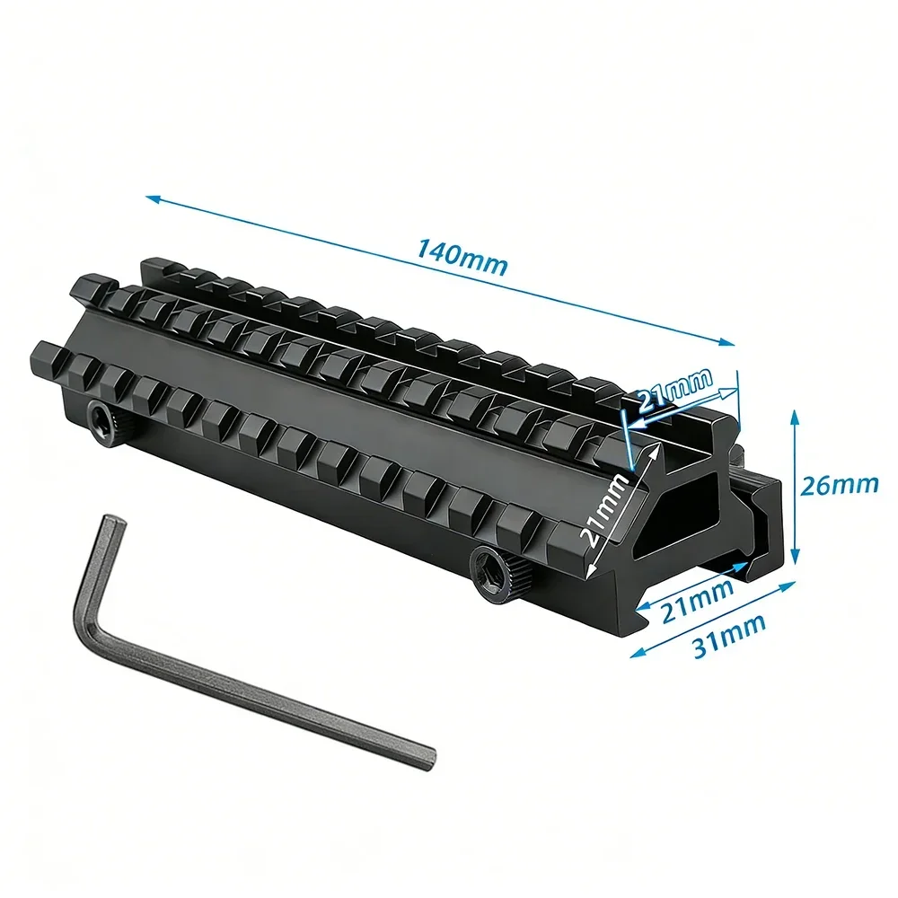 Soporte LAMBUL con acabado negro mate