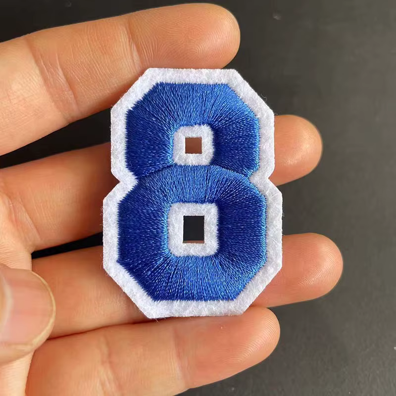 Parche termoadhesivo táctico bordado letras y números para equipo - imagen 2