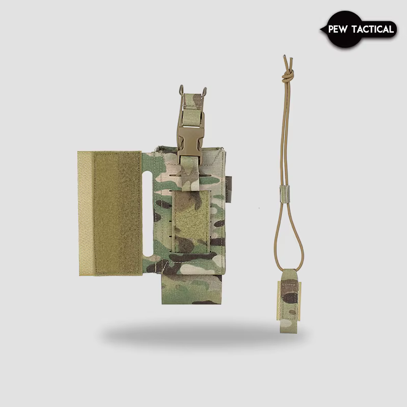 AirLite Tactical PEW porta radio configurable con MOLLE para SPC - imagen 2
