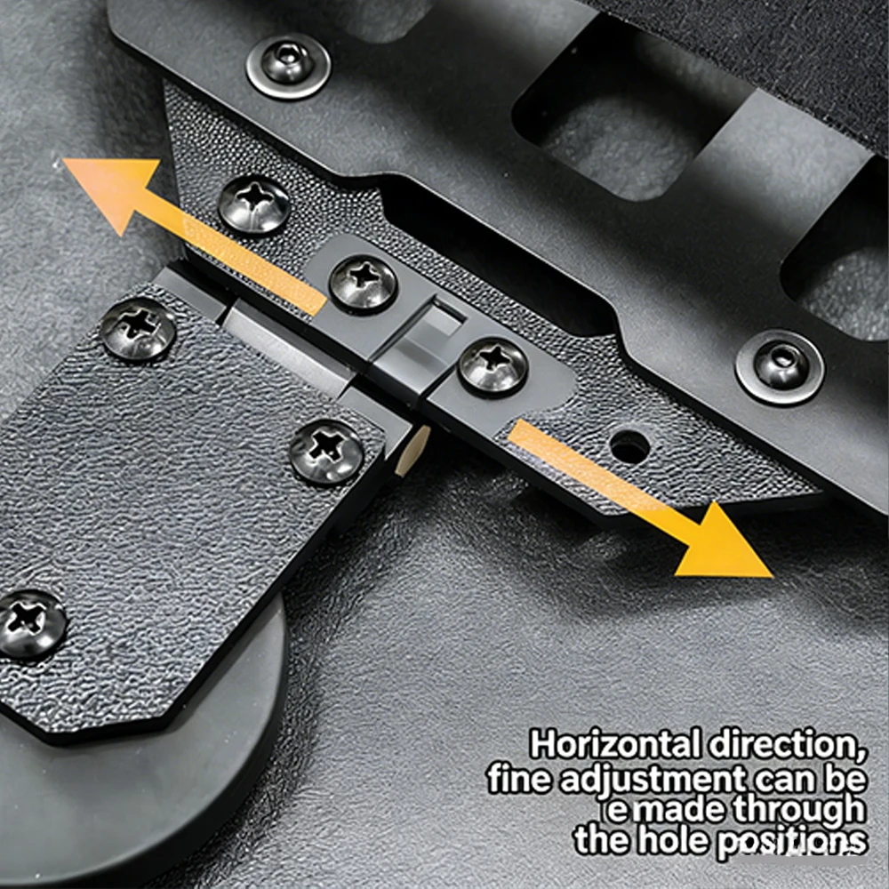 Soporte táctico magnético para visera solar con clip ajustable - imagen 5