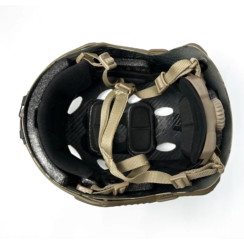 Casco Táctico High Cut EvolutionGear Carbono Multicam Militar - imagen 5