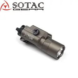 SOTAC Linterna táctica LED para riel Picatinny, estroboscópica