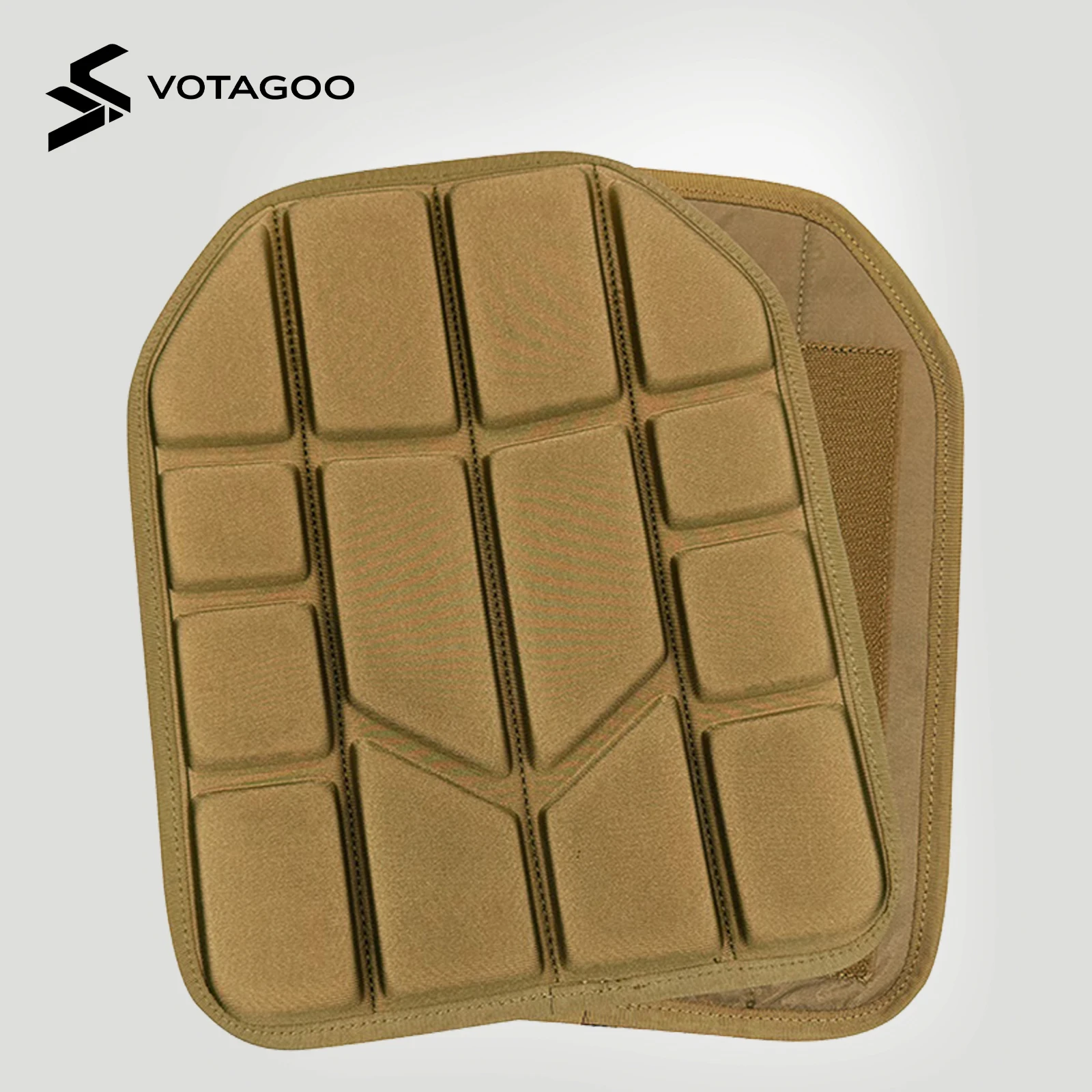 VOTAGOO Almohadilla táctica para chaleco ventilación y alivio presión - imagen 4
