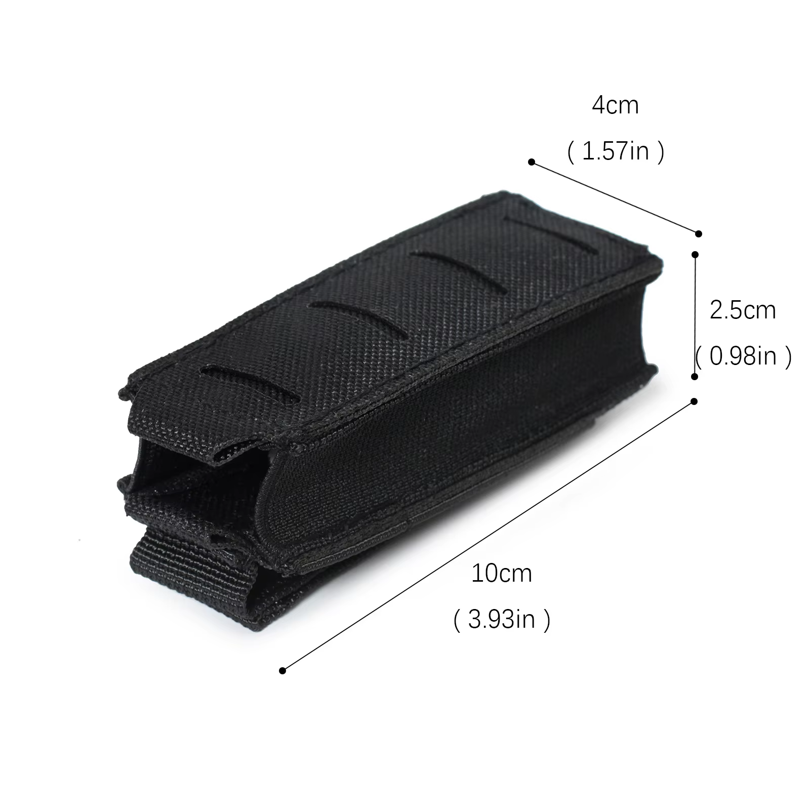 Bolsa táctica porta cargador elástico pistola Mag con funda una manga - imagen 4