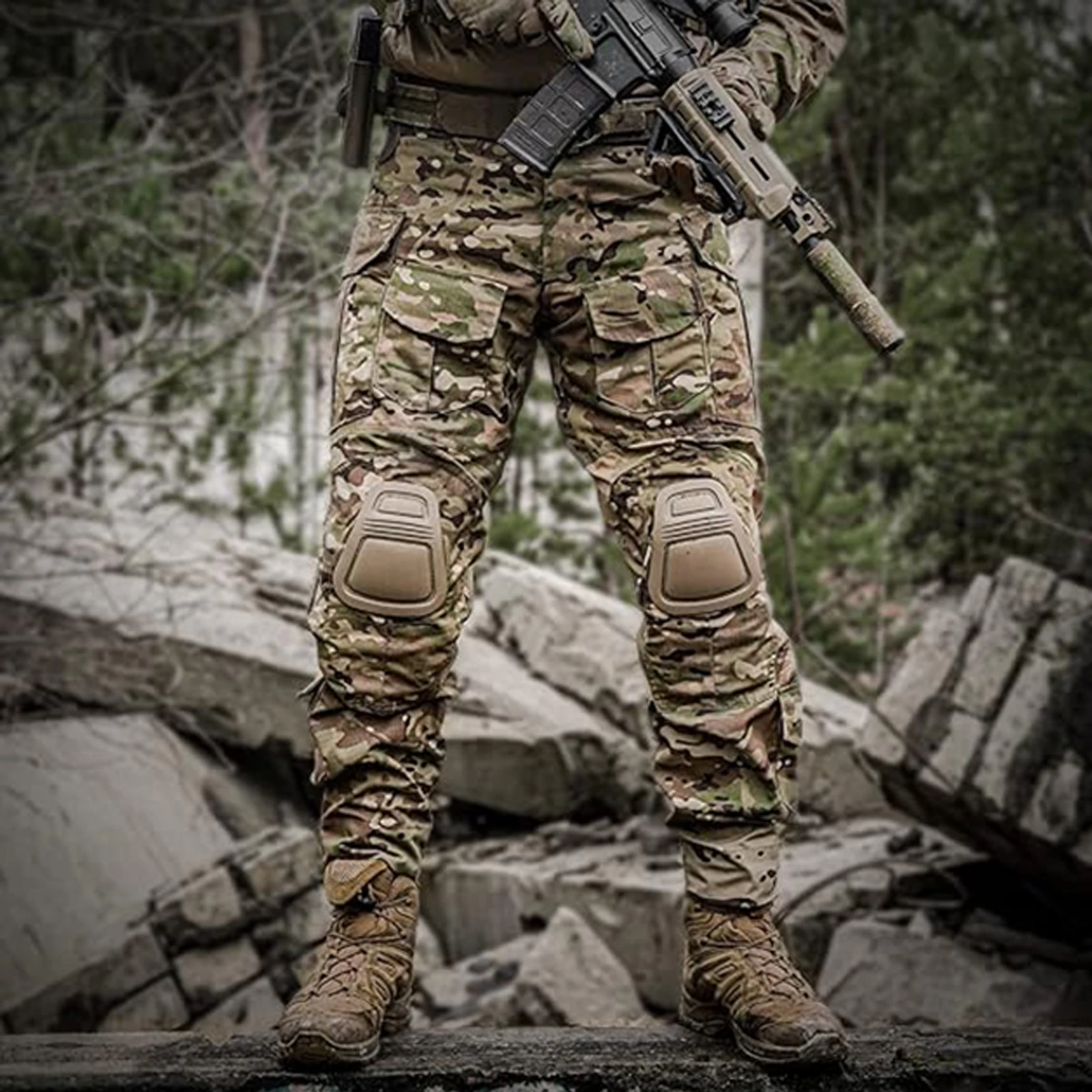 VOTAGOO G3 Pantalón táctico ripstop con protecciones de rodilla - imagen 4
