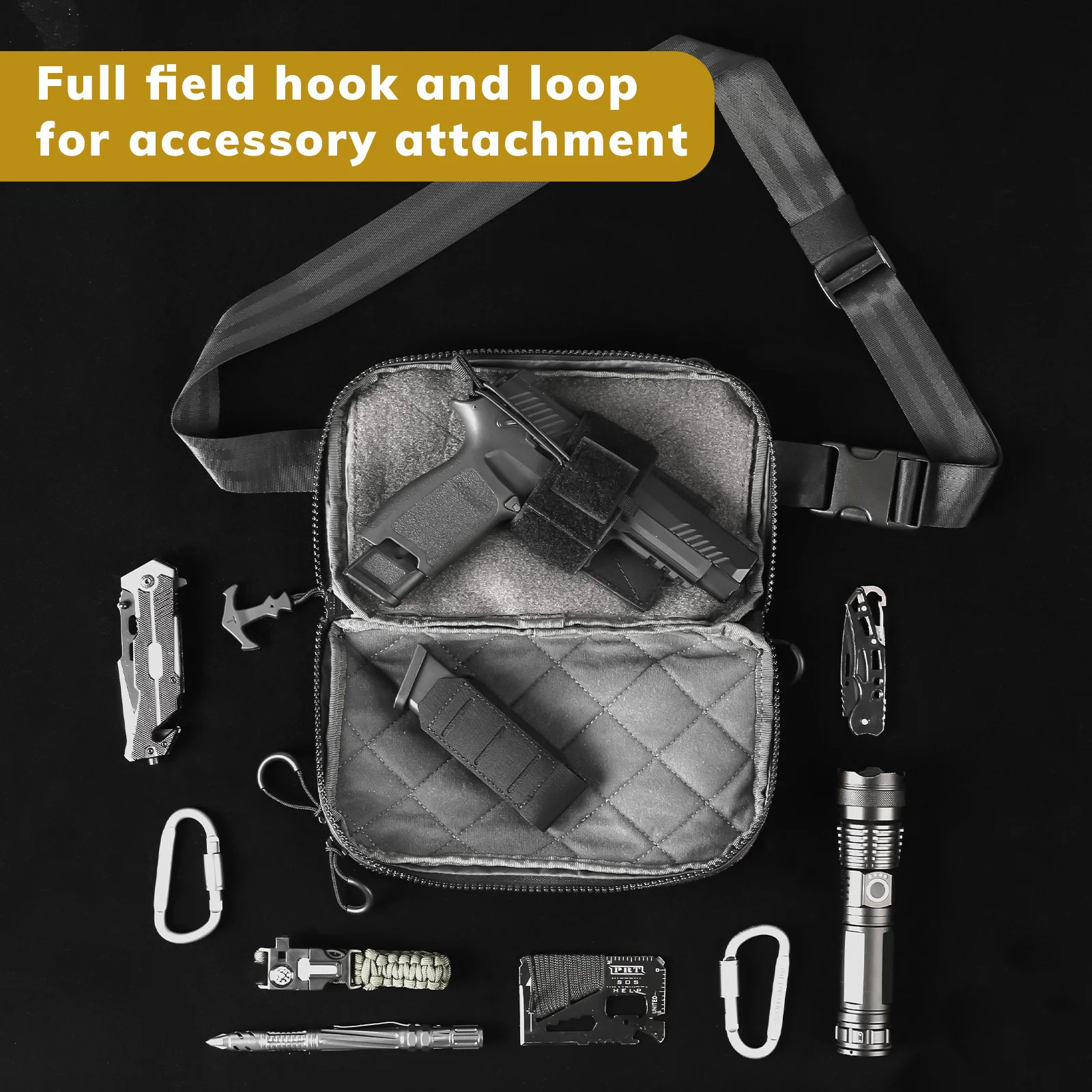 VOTAGOO Riñonera invisible, bolsa de cintura outdoor ligera unisex - imagen 5