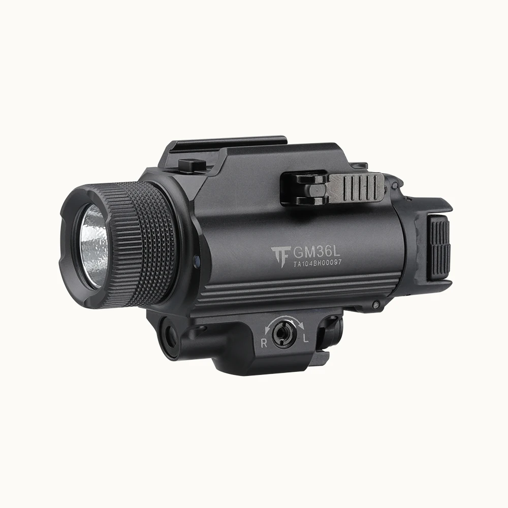 Trustfire GM36L Linterna táctica para riel con LED recargable