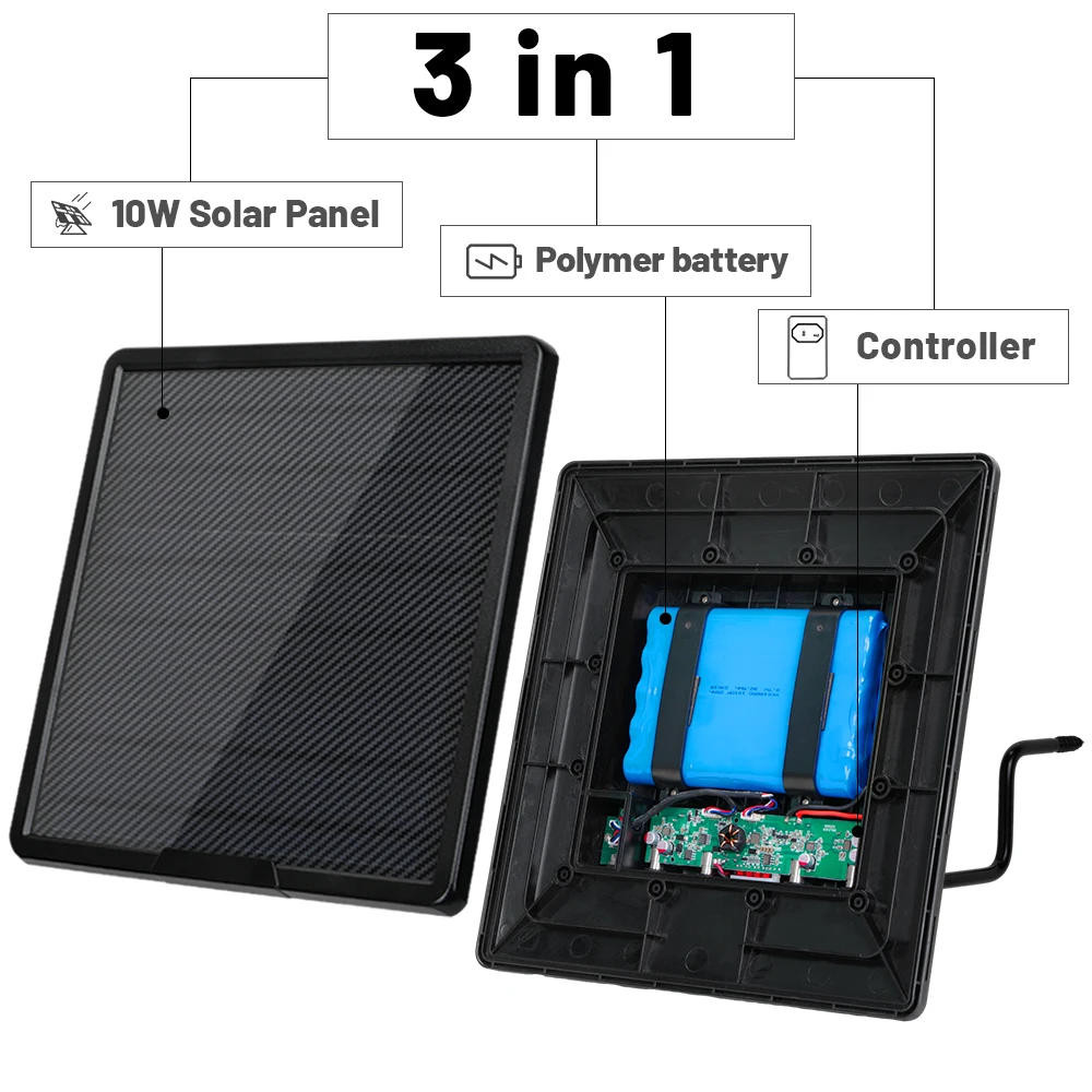 Wildgameplus panel solar para cámara de caza - imagen 5