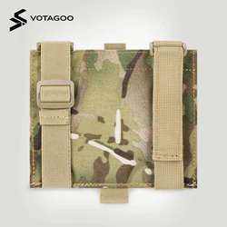 VOTAGOO Porta-mapa táctico para brazo con soporte de muñeca doble