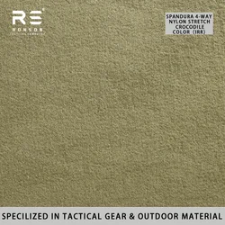 CROCODILE Uniforme táctico elástico CORDURA NIR en nailon con Lycra