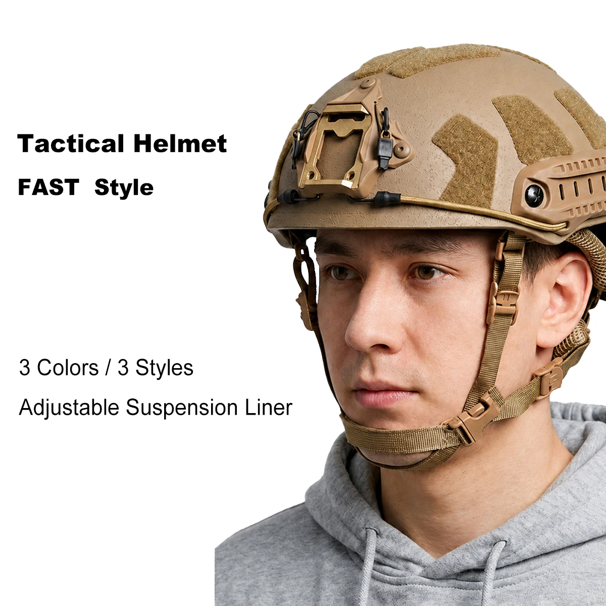 Vista del casco FAST Style