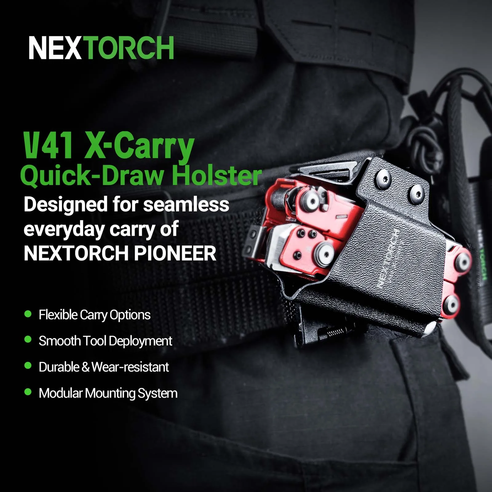 Funda NEXTORCH V41 con extracción rápida