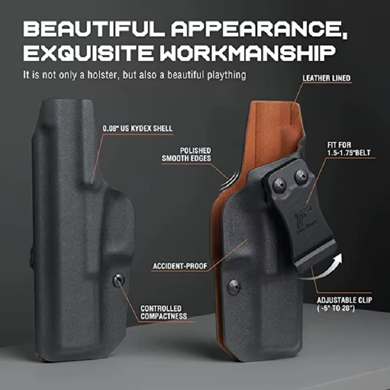 Funda Kydex táctica Taurus G2C/G3C – Cuero IWB oculta - imagen 2