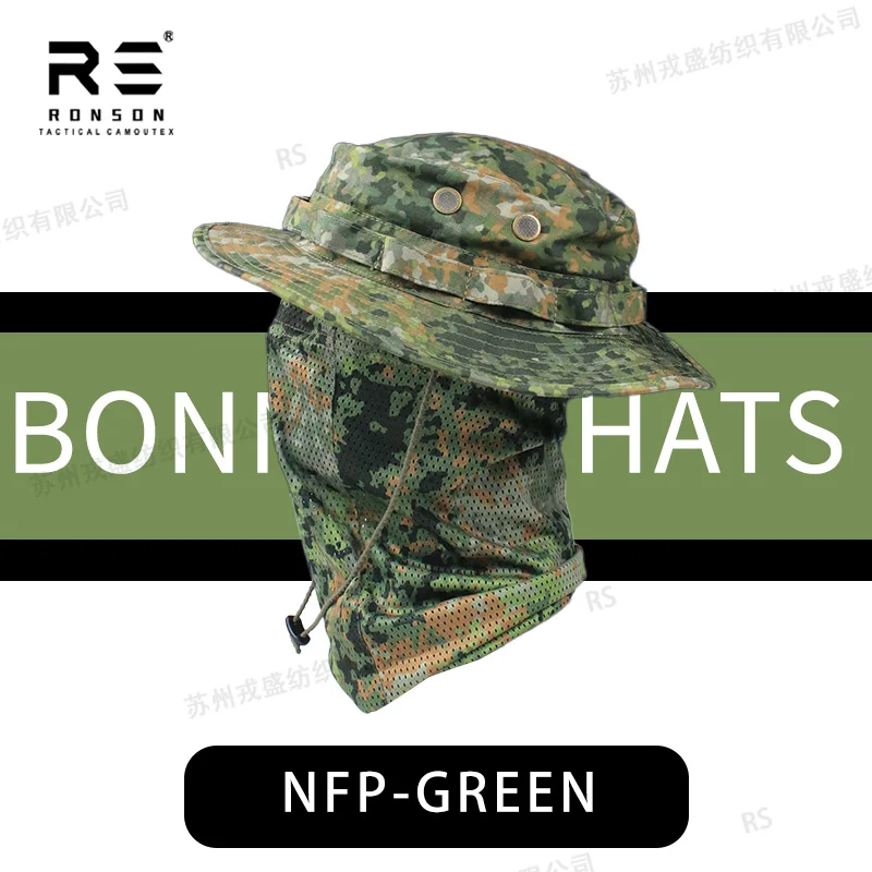 M19 gorra bonnie táctica camuflaje fractal NFP verde ripstop NIR - imagen 5