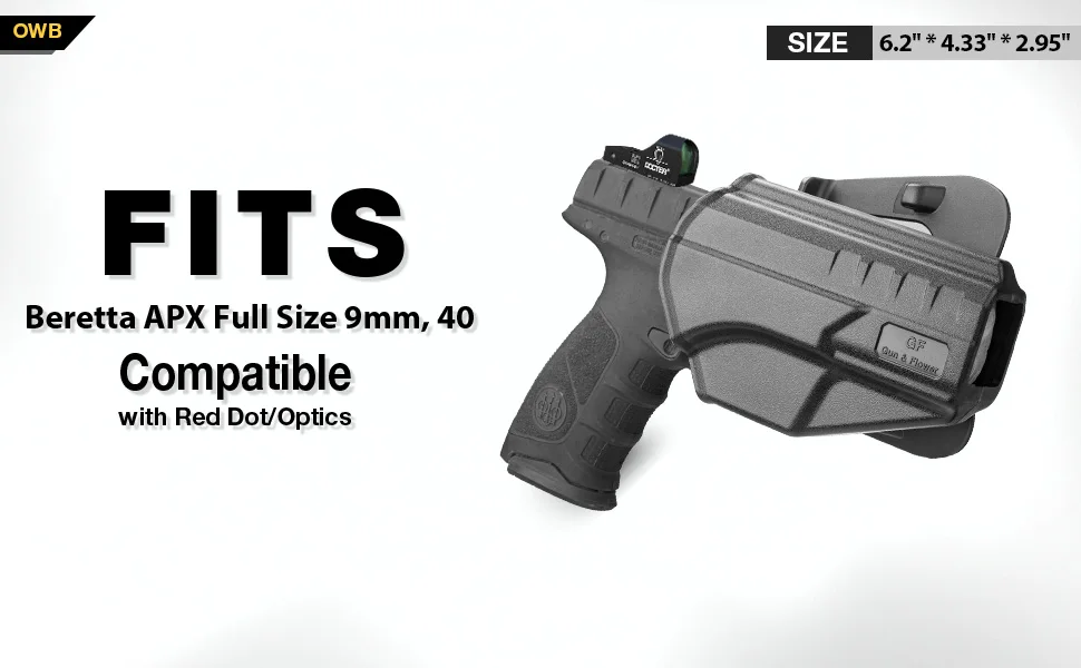 Funda Beretta APX vista frontal