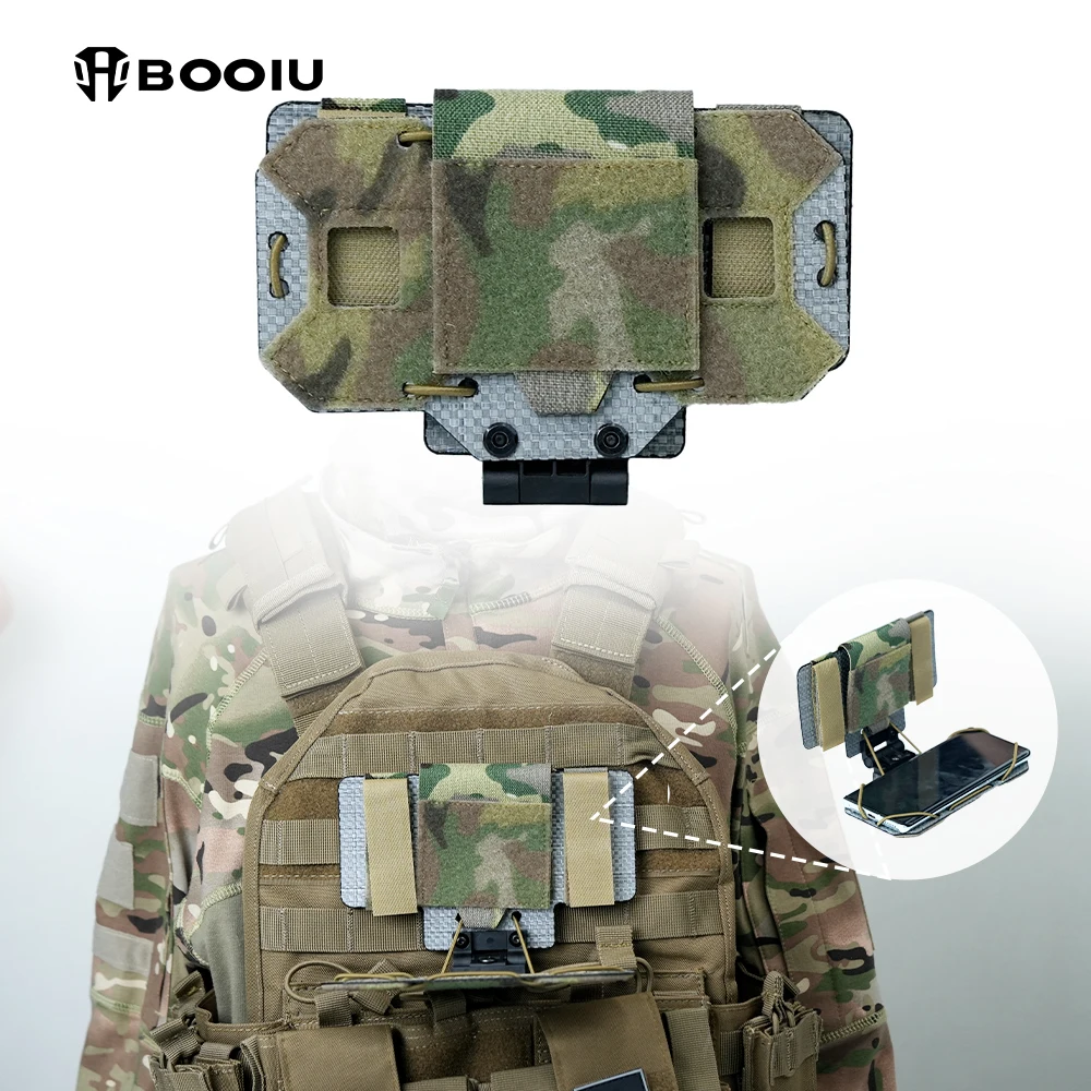BOOIU soporte MOLLE para teléfono con placa Tegris de navegación - imagen 4