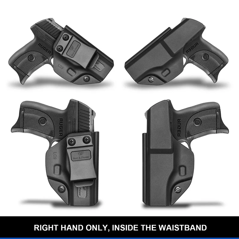 Funda IWB Ruger LC9 LC9S LC380 EC9S EC9 clic polímero mano derecha