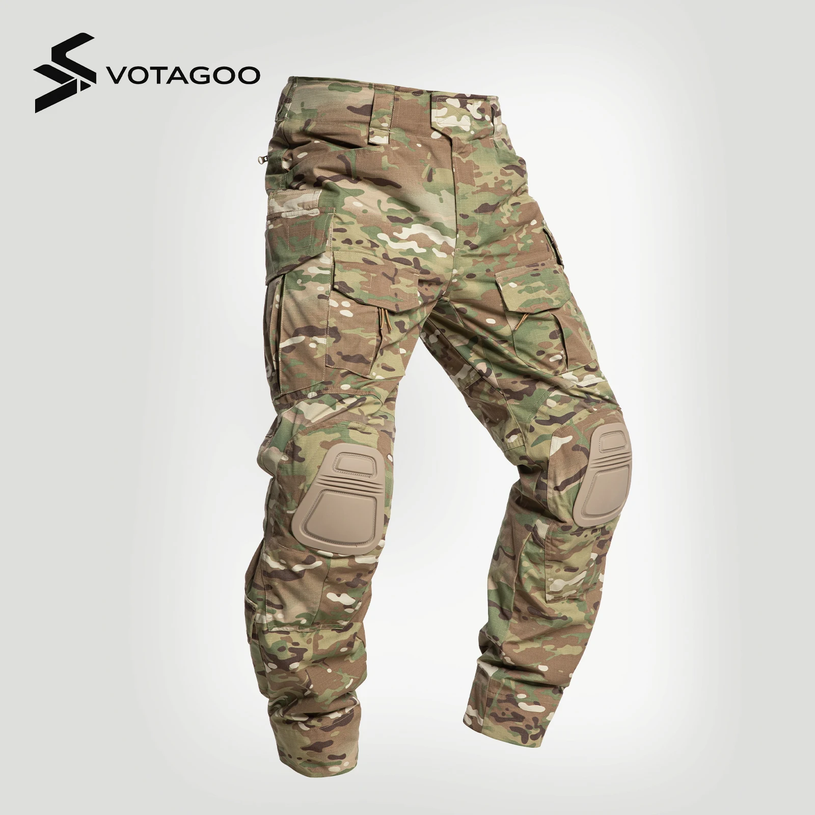Pantalones tácticos VOTAGOO Multicam G3 impermeables – camuflaje - imagen 2