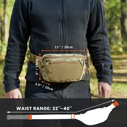 VOTAGOO riñonera táctica CCW Cordura 500D para pistola oculta