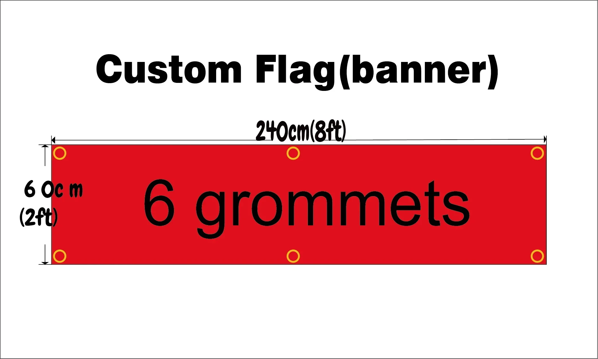 Bandera pancarta personalizada con logotipo para exterior e interior - imagen 4