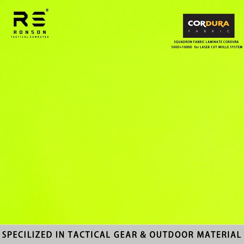 Lucifer hi-vis neón Cordura táctica laminada duradera escuadrón