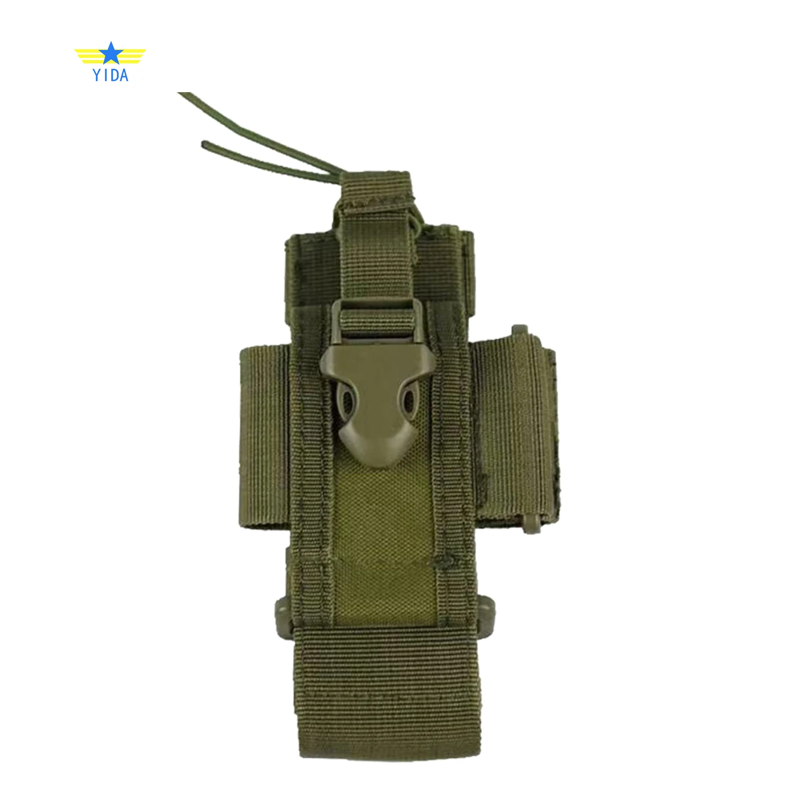 Funda táctica MOLLE ajustable para radio bidireccional de nailon - imagen 3