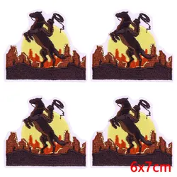 Parche termoadhesivo bordado western – Táctico para equipamiento outdoor