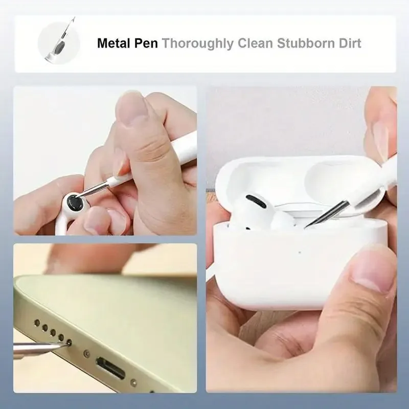 Kit limpieza multifuncional para auriculares Bluetooth y teclados - imagen 5