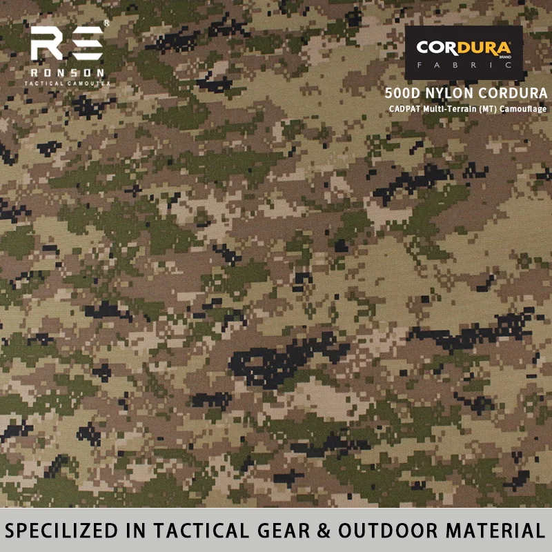 CADPAT Multi-Terrain camuflaje táctico Cordura recubierta IR cercano
