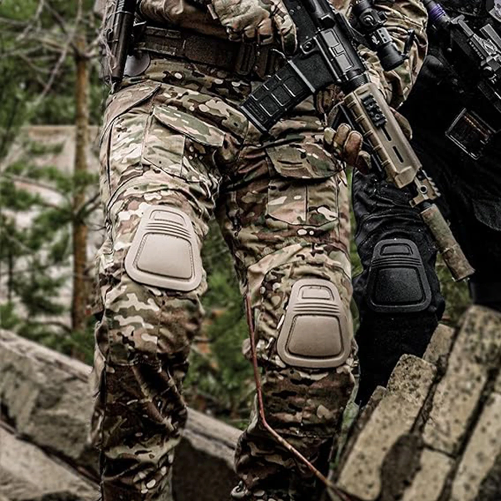 VOTAGOO G3 Pantalón táctico ripstop con protecciones de rodilla - imagen 2