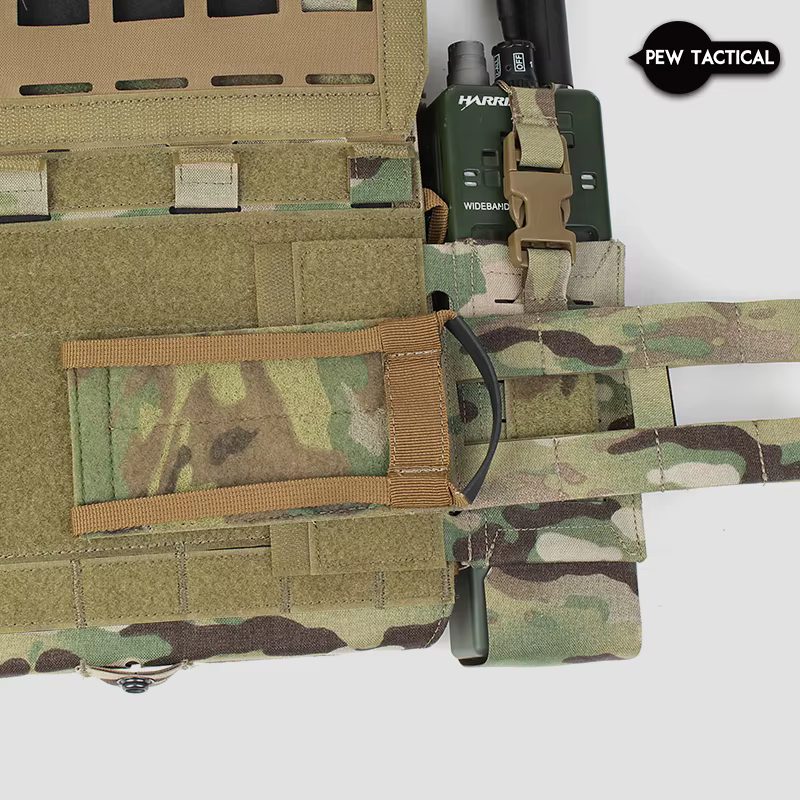 AirLite Tactical PEW porta radio configurable con MOLLE para SPC - imagen 3