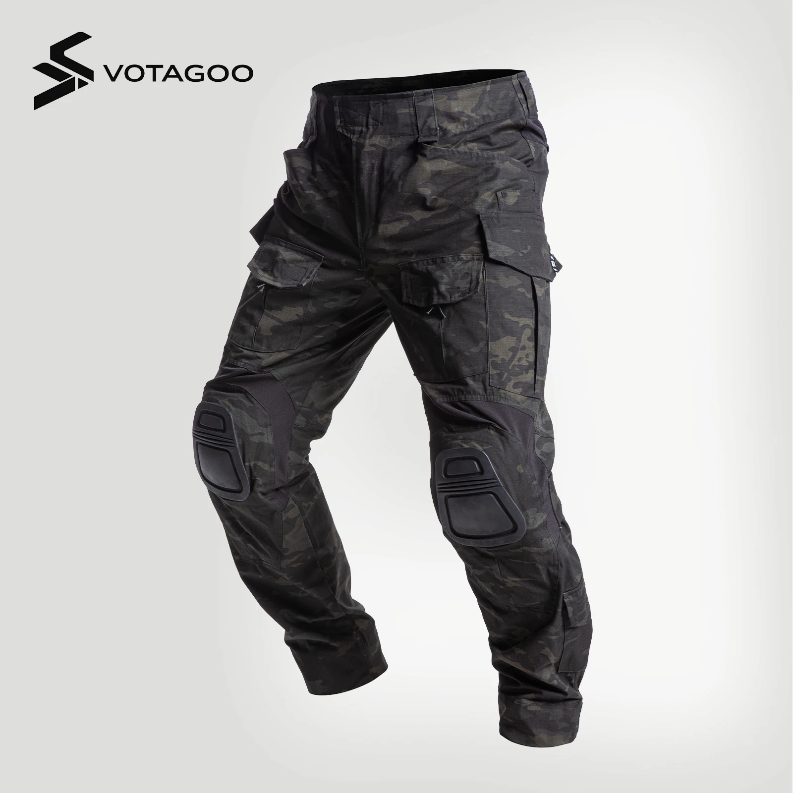 Pantalones tácticos VOTAGOO Multicam G3 impermeables – camuflaje