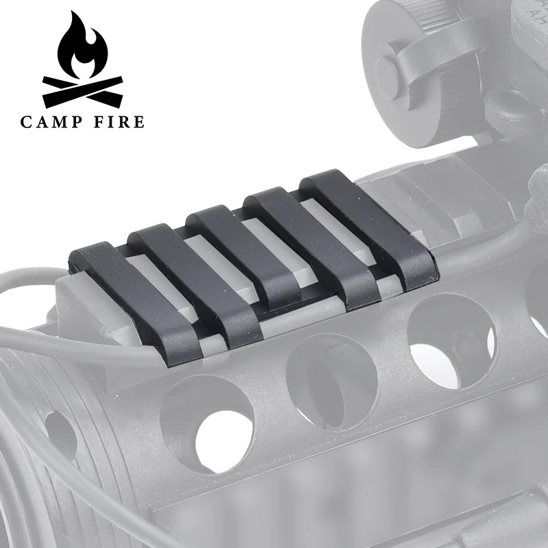Sistema gestión cables PEQ15 airsoft – Cubierta riel Picatinny - imagen 3