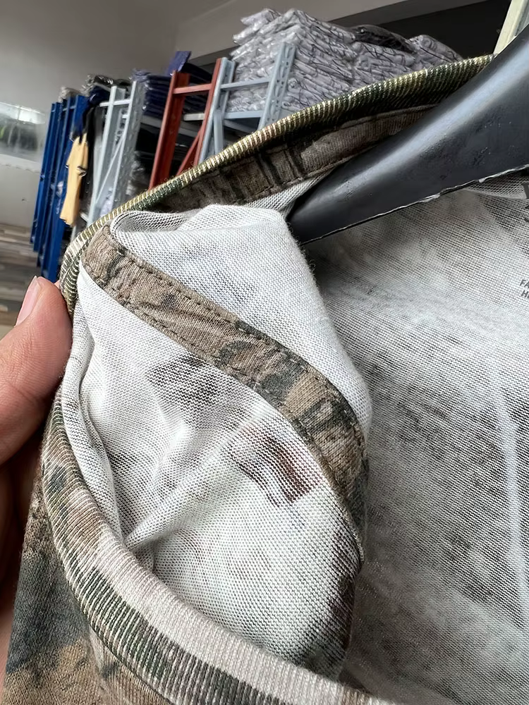 Camisa elástica de secado rápido para trekking verano