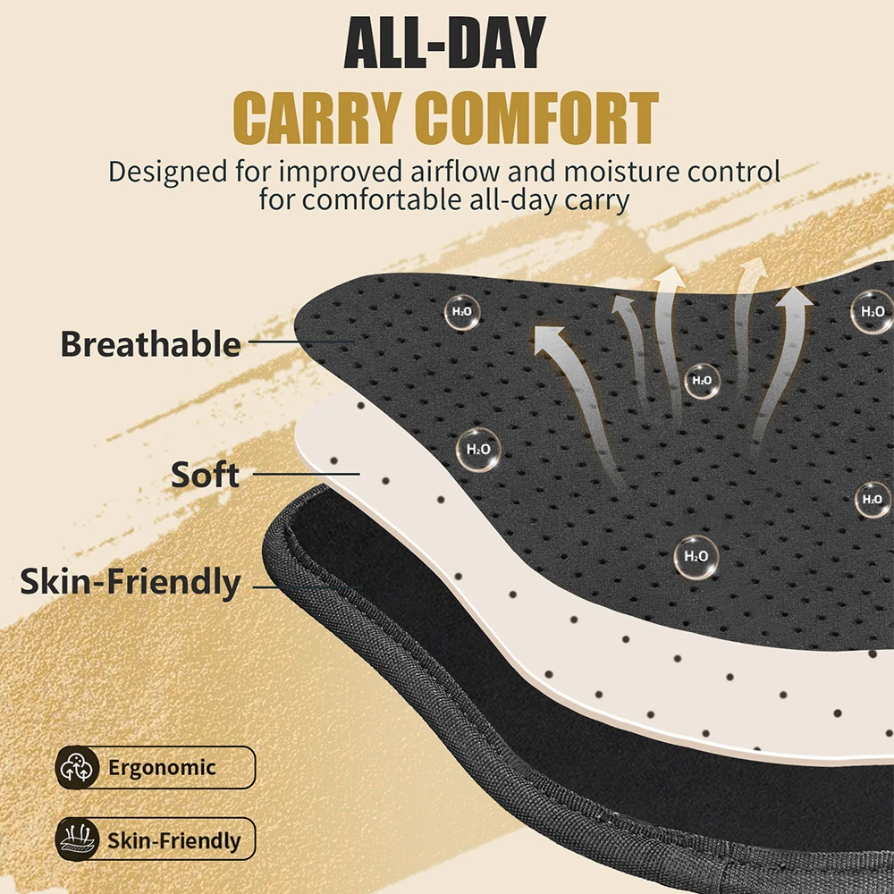 Funda híbrida Kydex Nylon IWB universal diestra - imagen 5
