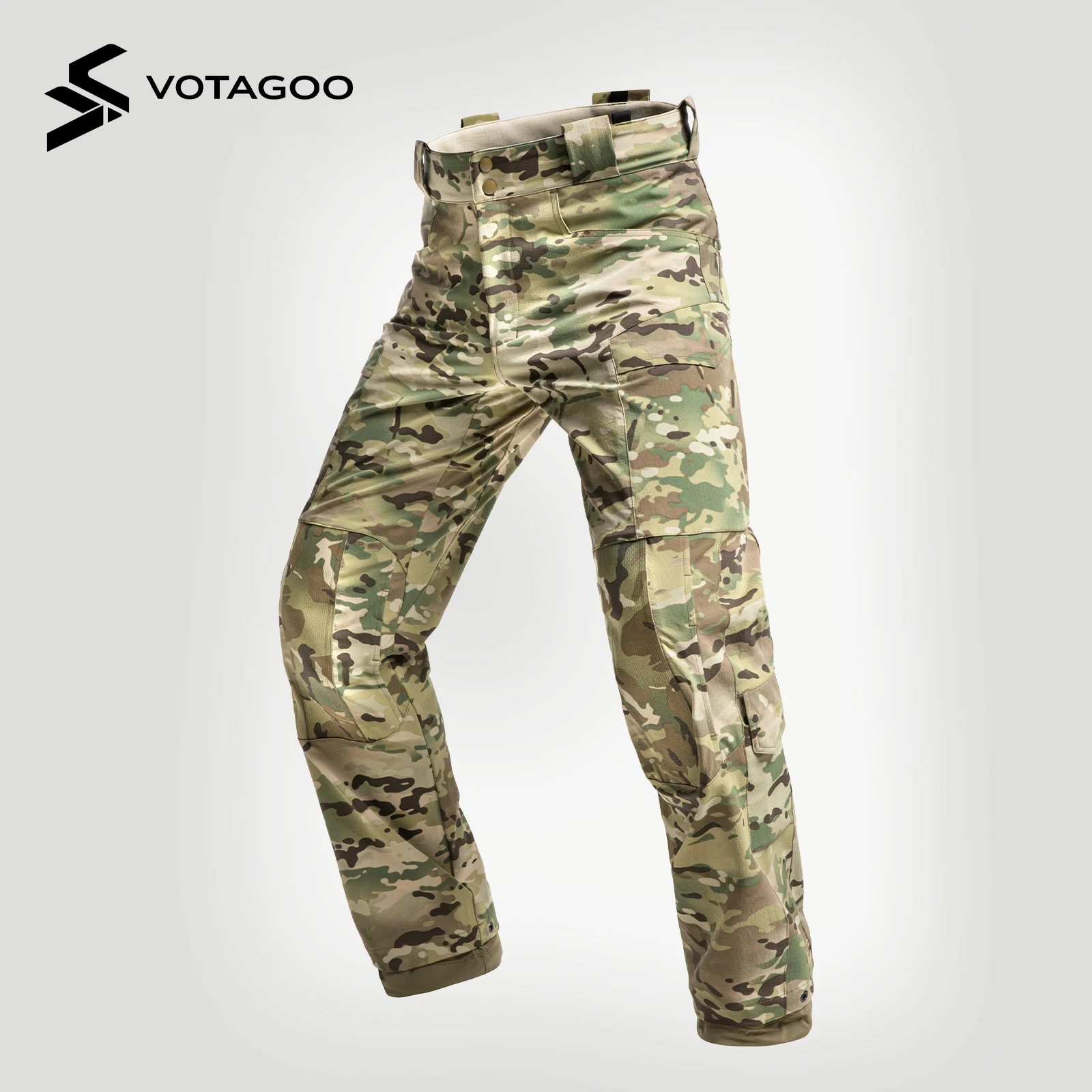 VOTAGOO Pantalon Táctico Hombres Infrarrojo 4 Ways Stretch para Outdoor - imagen 2