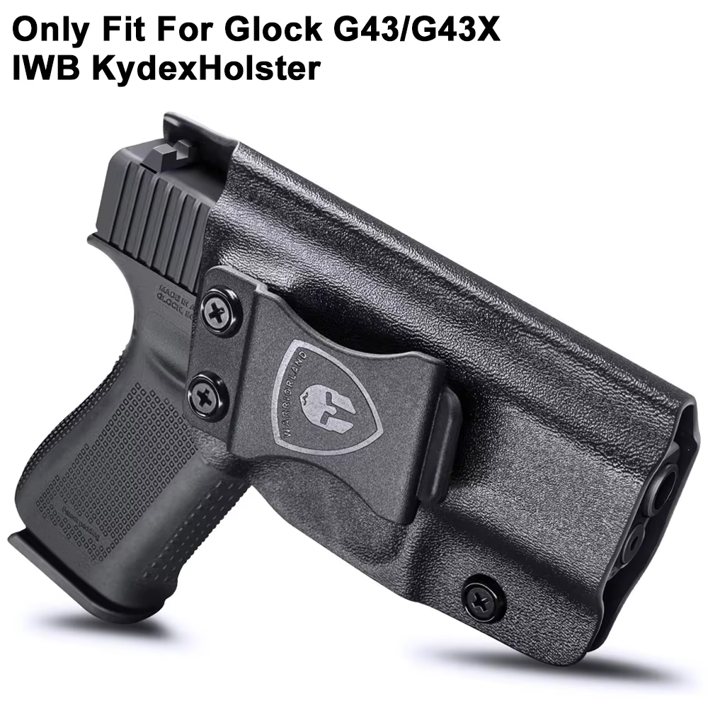 Glock G43 IWB Kydex: funda con bloqueo, mano izquierda o derecha - imagen 5