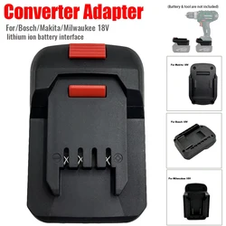 Adaptador batería universal compatible Milwaukee Bosch Makita