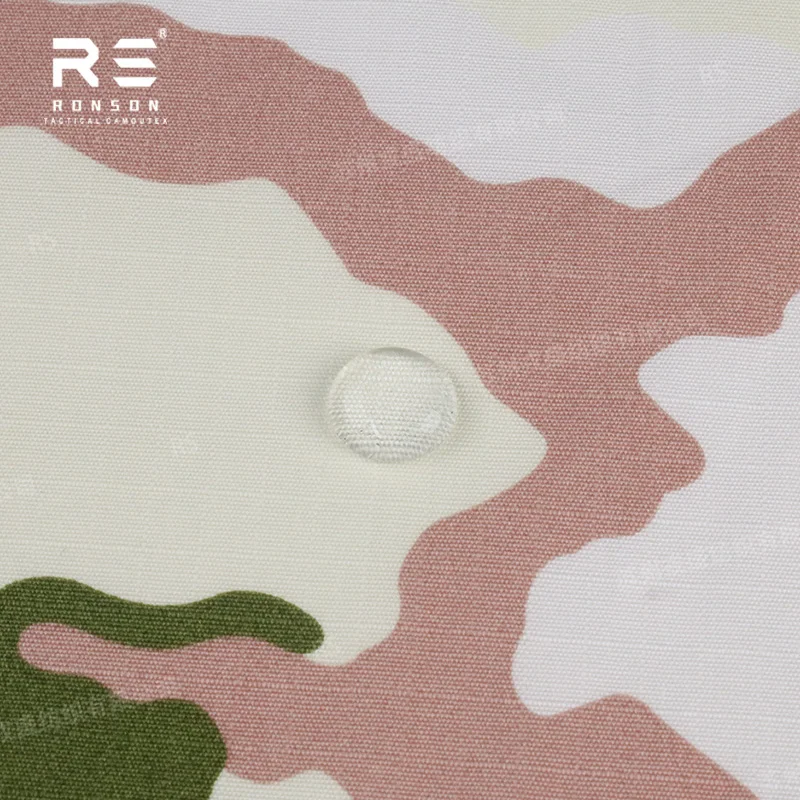Tela táctica NYCO ripstop camuflaje francés Chasseur Snow - imagen 5