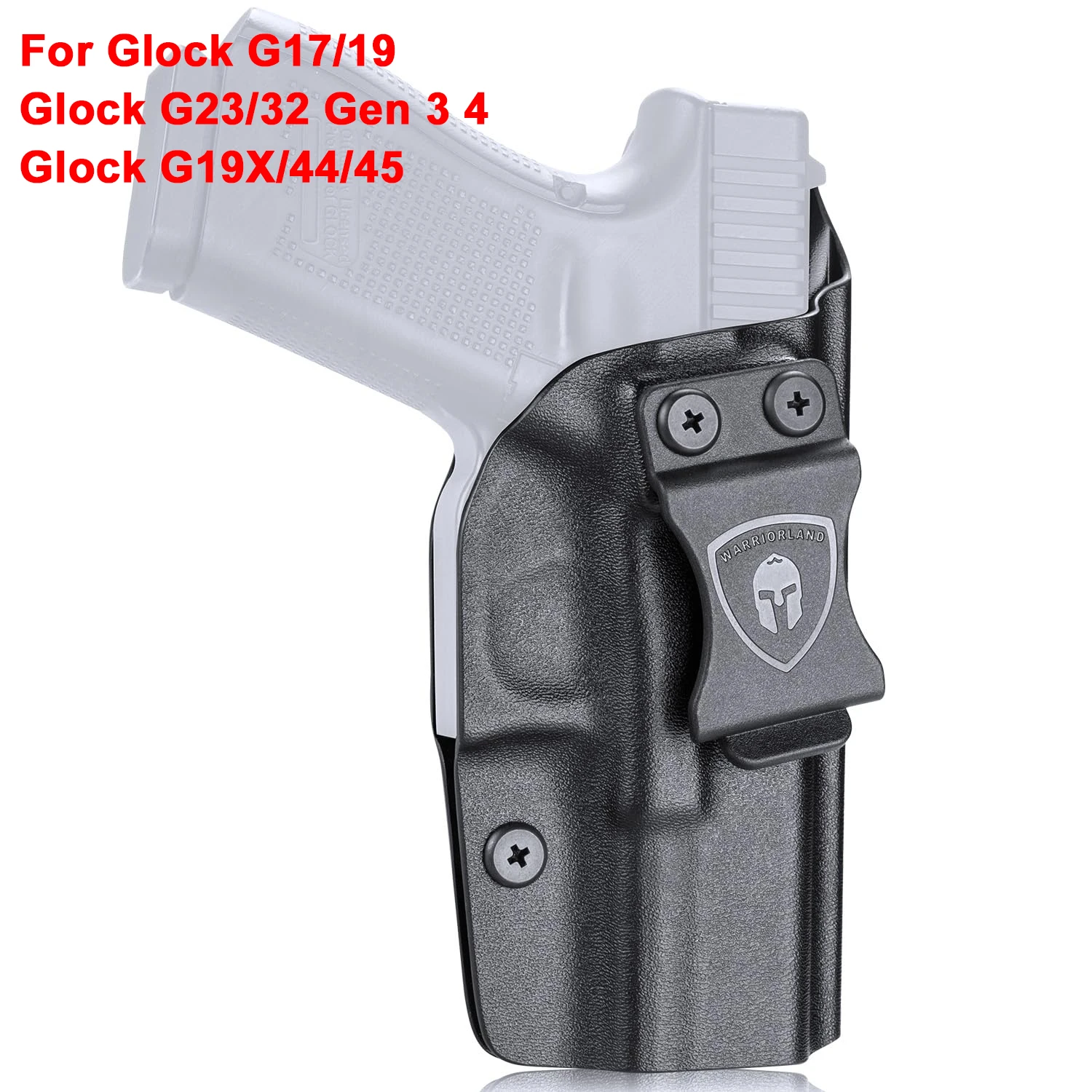 Funda IWB de Kydex para Glock 17, 19, 23, 32, 19X, 44 y 45 - imagen 5
