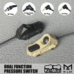 Interruptor remoto táctico Picatinny MLOK para rail de armas