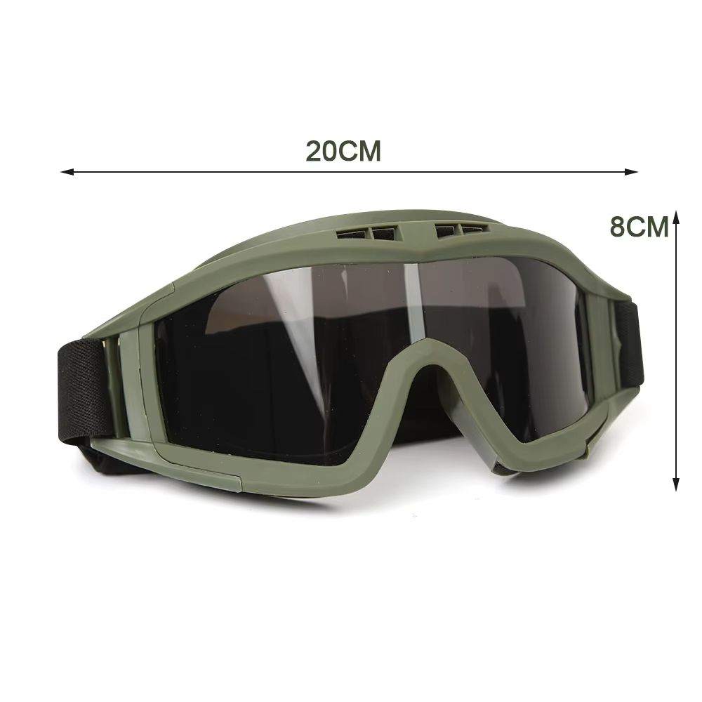 Gafas tácticas JSJM con lente oscura