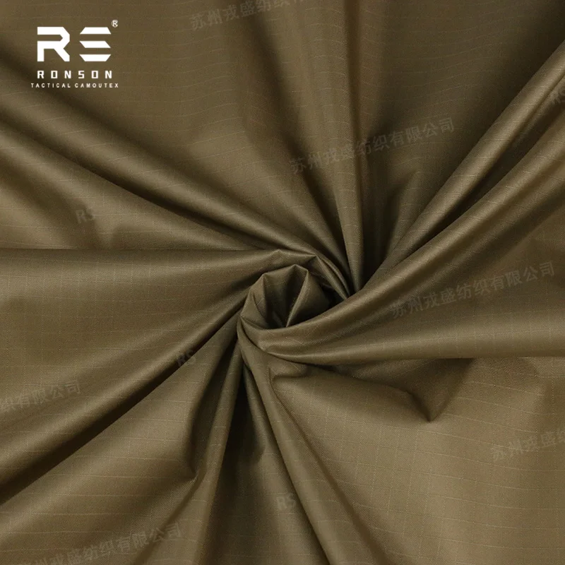 Tela ripstop de nailon impermeable PU para tienda, poncho y funda - imagen 4