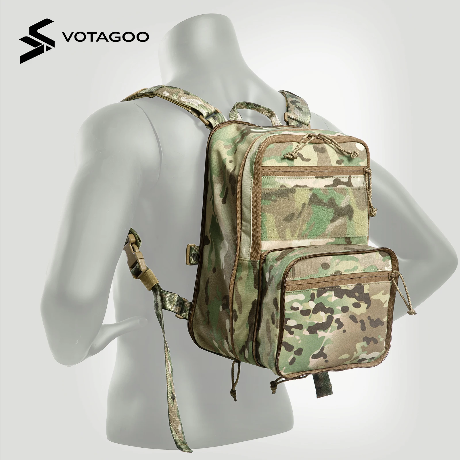 VOTAGOO Sistema de hidratación táctica para mochila con vejiga