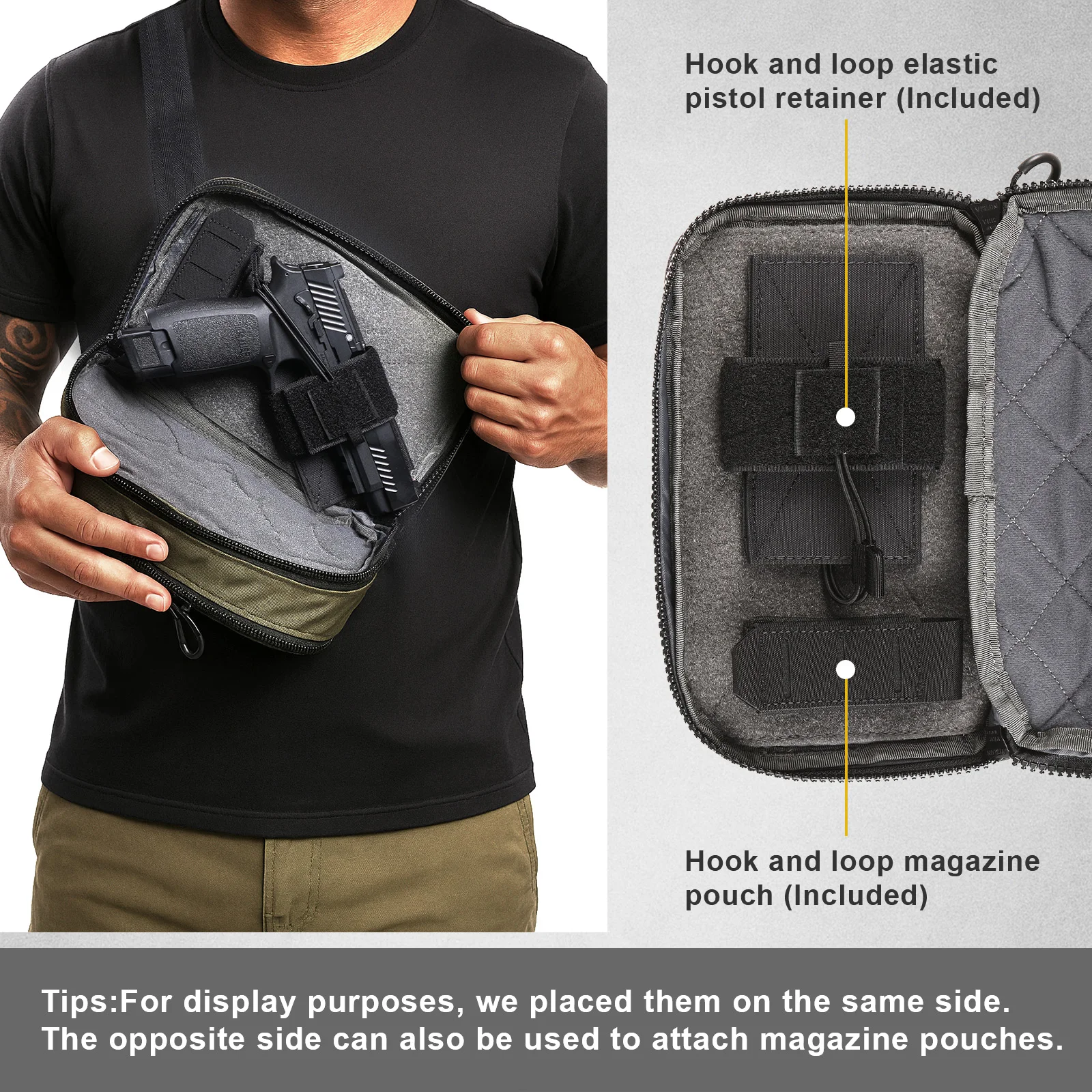 VOTAGOO Riñonera invisible, bolsa de cintura outdoor ligera unisex