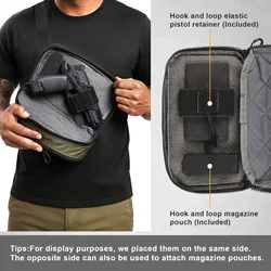 VOTAGOO Riñonera invisible, bolsa de cintura outdoor ligera unisex