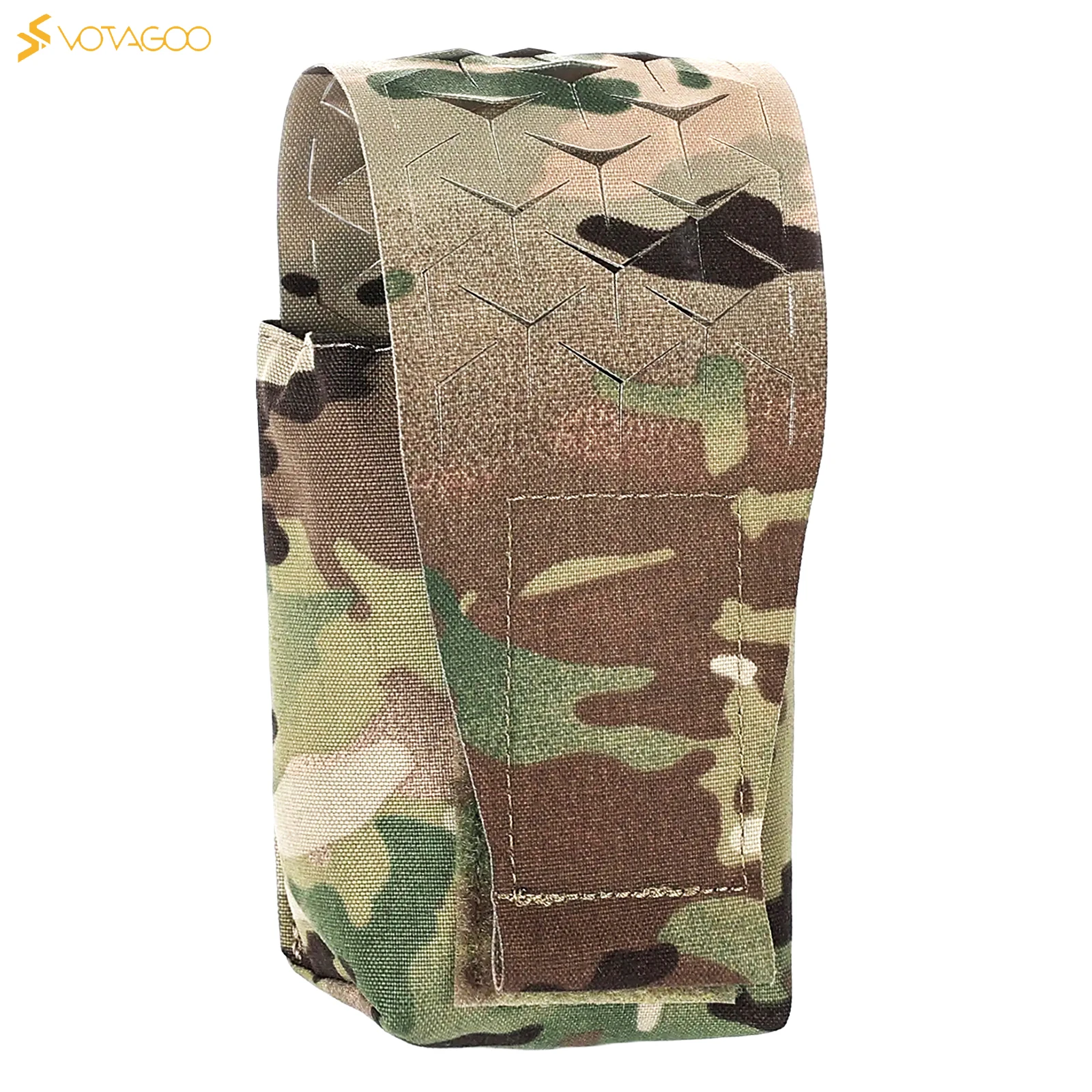 Bolsa táctica Molle para guantes e interfono en camuflaje