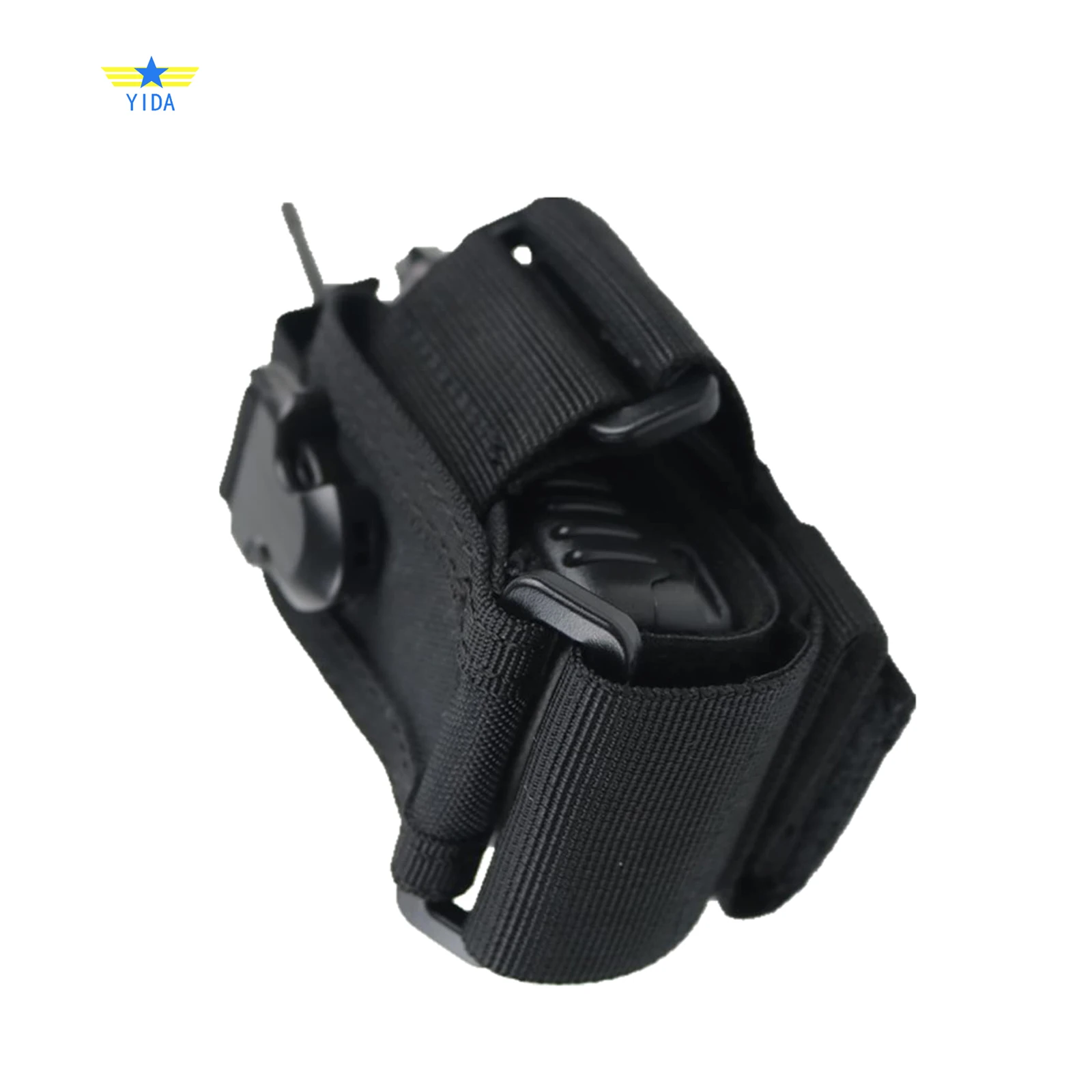 Funda táctica MOLLE ajustable para radio bidireccional de nailon - imagen 4