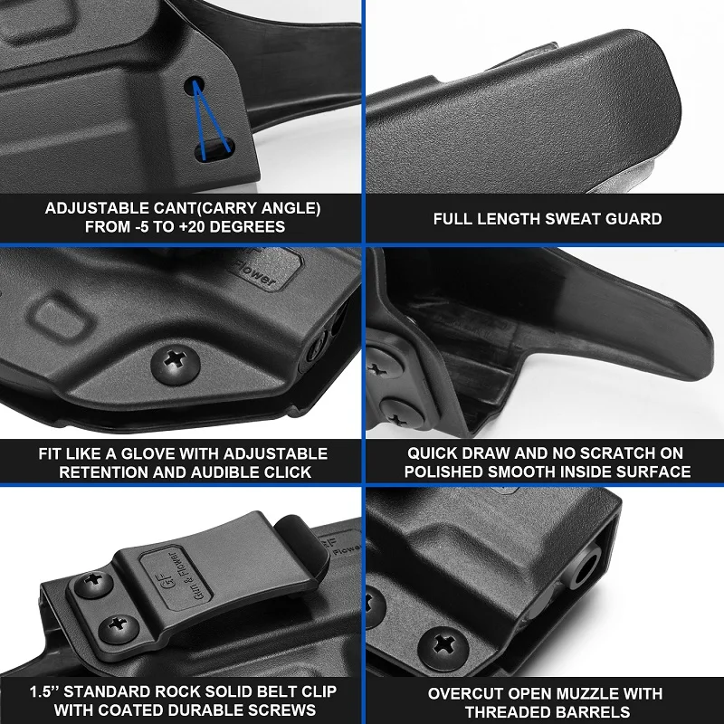 Funda IWB de polímero Ruger LCP 2/LCP II transporte oculto diestro - imagen 2
